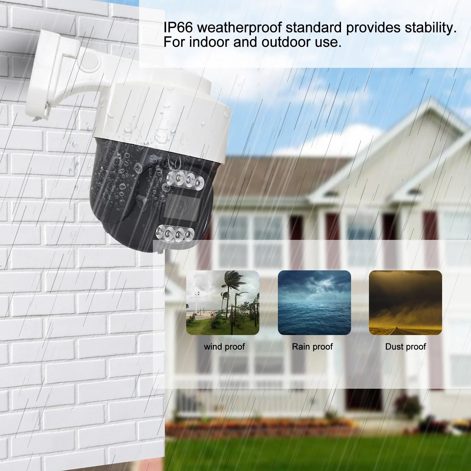 CCTV Outdoor Smart Home Security Protection PTZ Coaxial Camera 1080P 2.0MP Pan and Tilt Control For house surveillance cameras