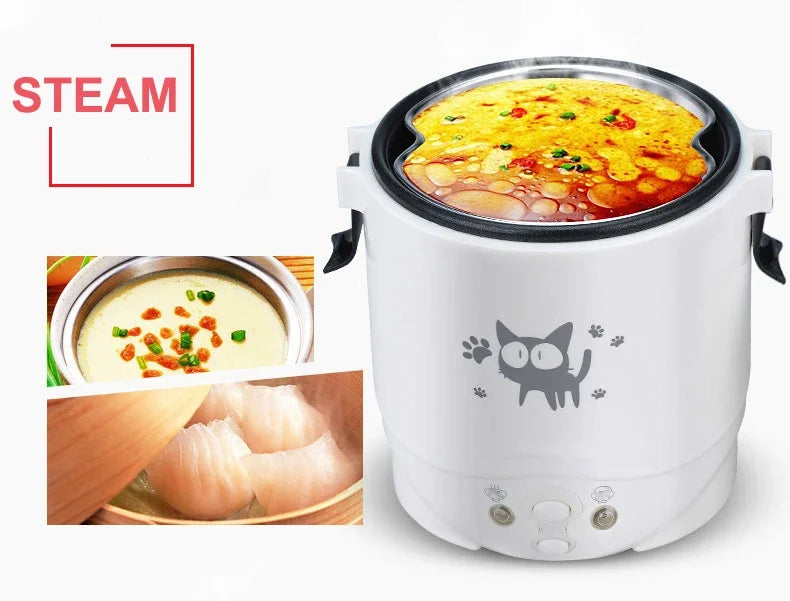 Electric Mini Rice Cooker Portable MultiCooker Household Rice Cookers