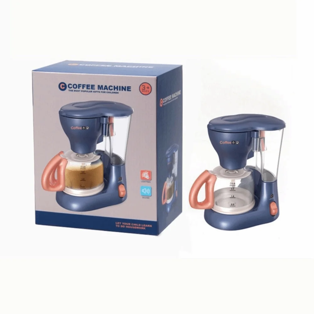 Simulation Juicer Simulation Kitchen Home Appliances Set Coffee Machine Washing Machine Play House Small Appliance Electric
