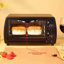 12L Multifunction Desktop Baking Oven – Compact Countertop Toaster & Pizza Oven