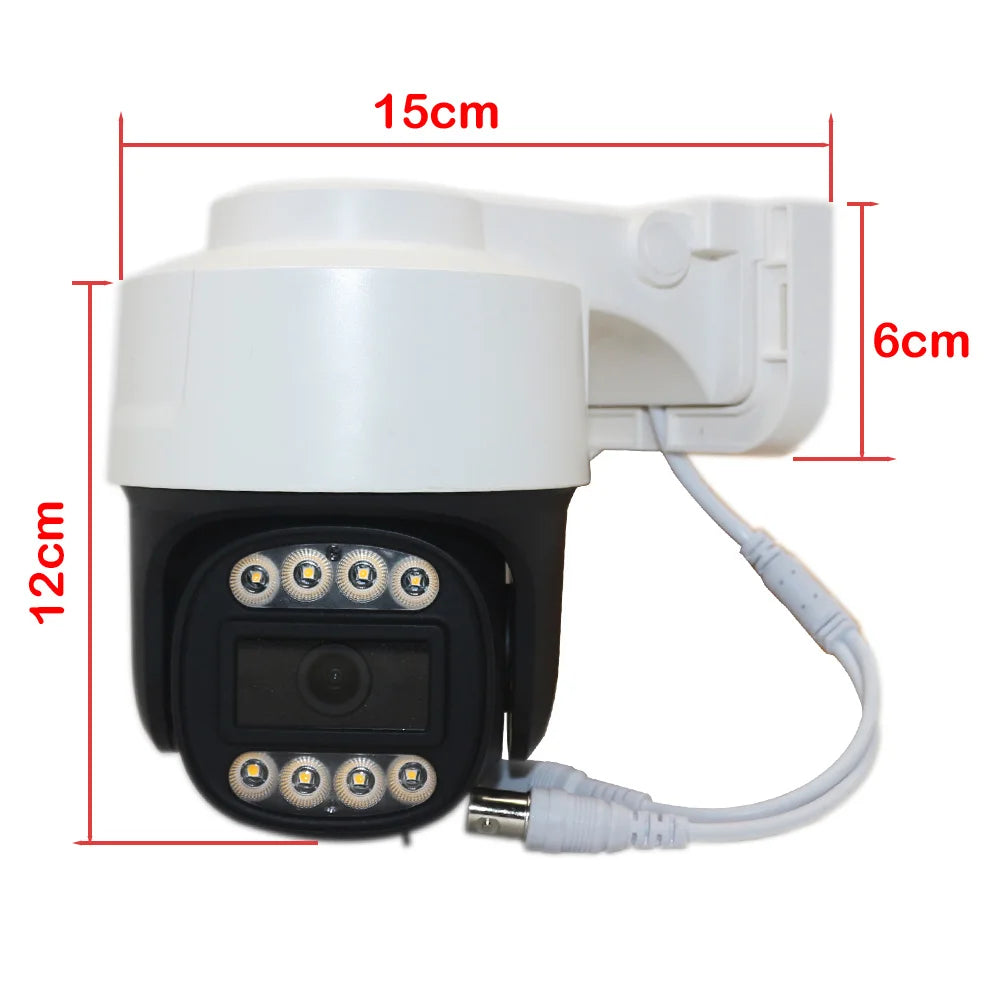 CCTV Outdoor Smart Home Security Protection PTZ Coaxial Camera 1080P 2.0MP Pan and Tilt Control For house surveillance cameras