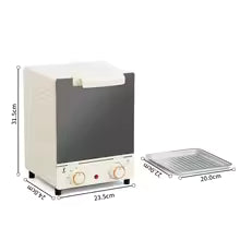 12L Electric Air Fryer Toaster Oven – 360° Convection with Oil-Free Deep Fry