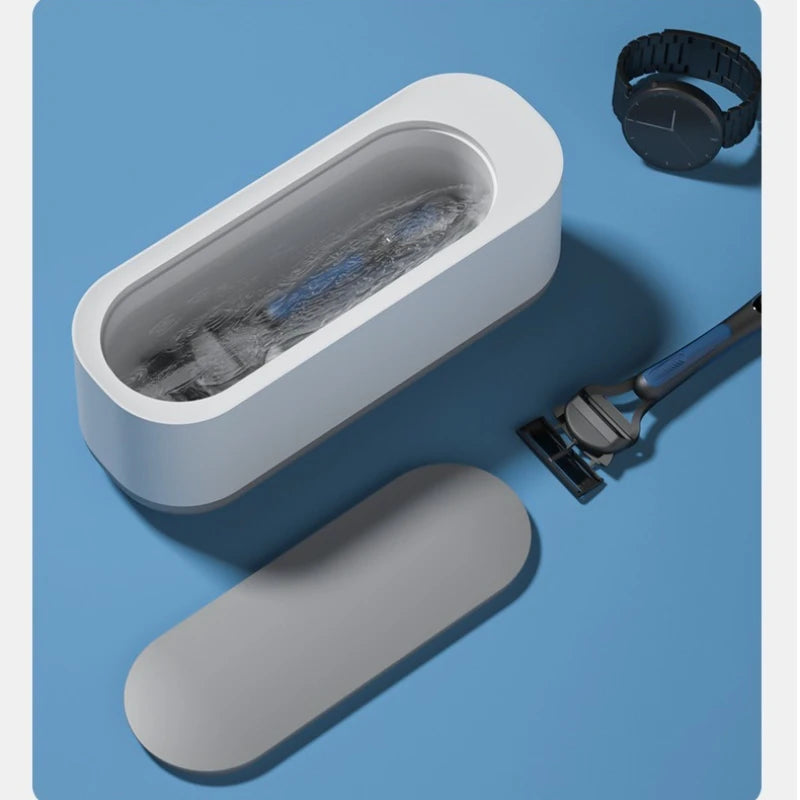 Ultrasonic Glasses & Jewelry Cleaner – Portable USB Automatic Cleaning Machine for Eyewear, Watches & Accessories