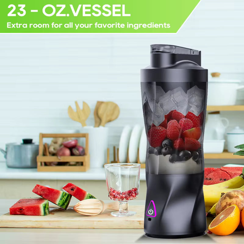 700ML Multifunctional Portable Juicer – USB Rechargeable Smoothie Blender Cup