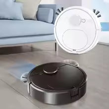 3-in-1 Rechargeable Robot Vacuum Cleaner – Strong Suction for Pet Hair, Carpets &amp; Floors