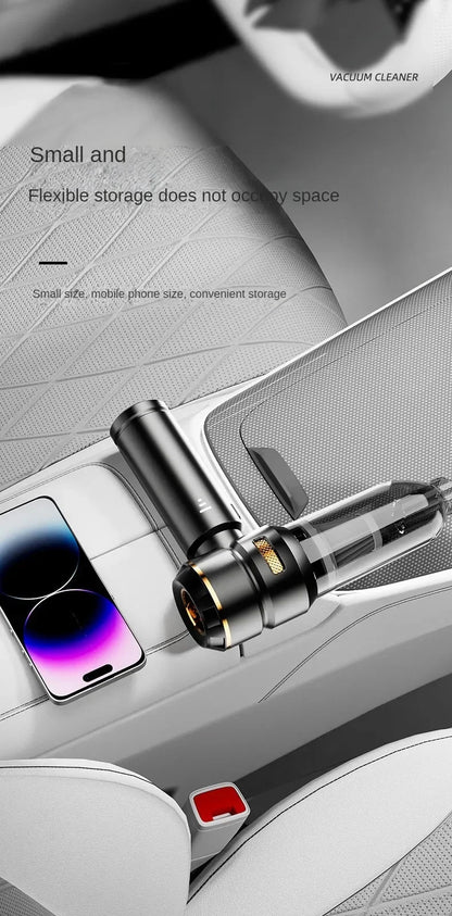 Wireless Handheld Car Vacuum Cleaner – Brushless Motor, 390,000PA Strong Suction &amp; Air Duster