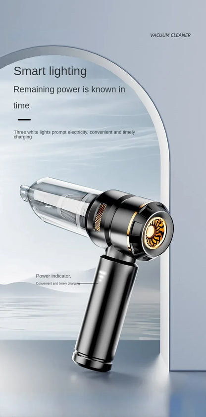 Wireless Handheld Car Vacuum Cleaner – Brushless Motor, 390,000PA Strong Suction &amp; Air Duster