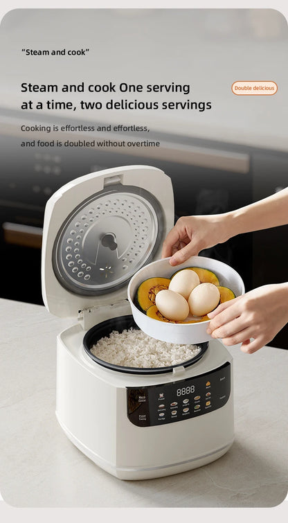 Electric Rice Cooker Smart 2L Automatic Multifunction Rice Cooking Machine Non-stick Liner for Food Warmer Household Rice Cooke