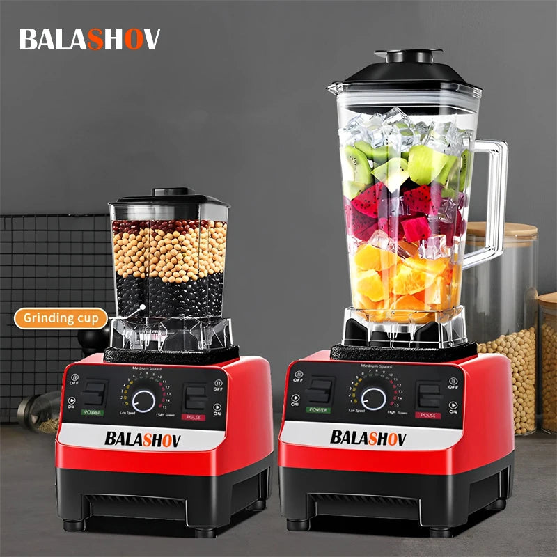 2000W High-Power Kitchen Blender – BPA-Free, 6-Blade Ice Crusher &amp; Smoothie Maker