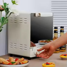 12L Electric Air Fryer Toaster Oven – 360° Convection with Oil-Free Deep Fry
