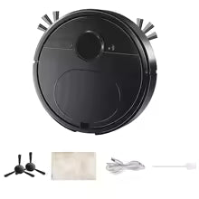 3-in-1 Rechargeable Robot Vacuum Cleaner – Strong Suction for Pet Hair, Carpets & Floors