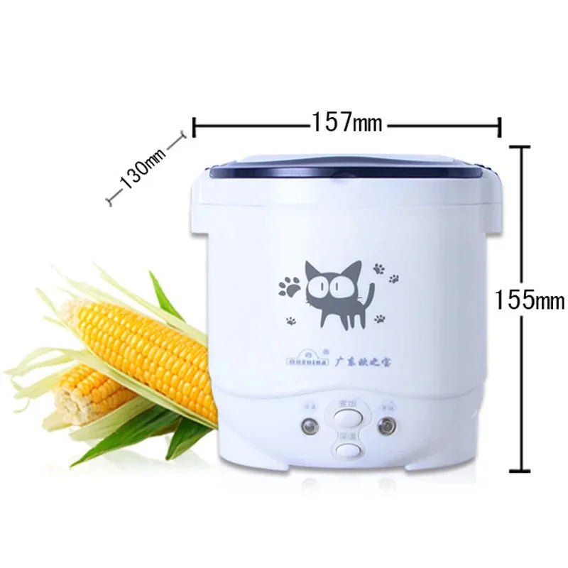 Electric Mini Rice Cooker Portable MultiCooker Household Rice Cookers
