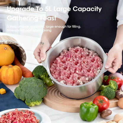 Electrical Food Crusher Multfunctional Household Meat Grinder Stainless Steel  Meat Vegetable Garlic Mincer Baby Food Blender
