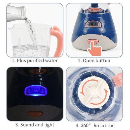 Simulation Juicer Simulation Kitchen Home Appliances Set Coffee Machine Washing Machine Play House Small Appliance Electric