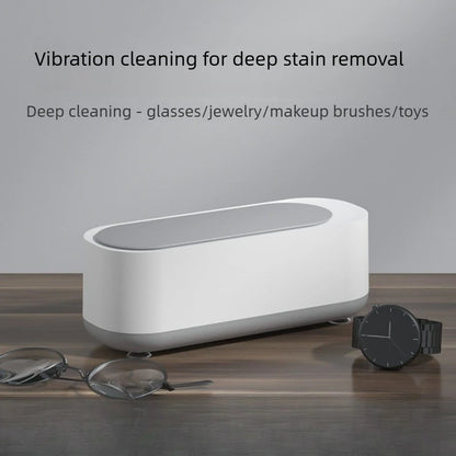 Ultrasonic Glasses &amp; Jewelry Cleaner – Portable USB Automatic Cleaning Machine for Eyewear, Watches &amp; Accessories