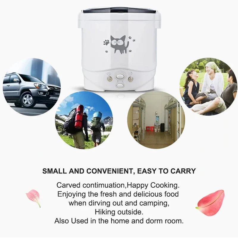 Electric Mini Rice Cooker Portable MultiCooker Household Rice Cookers