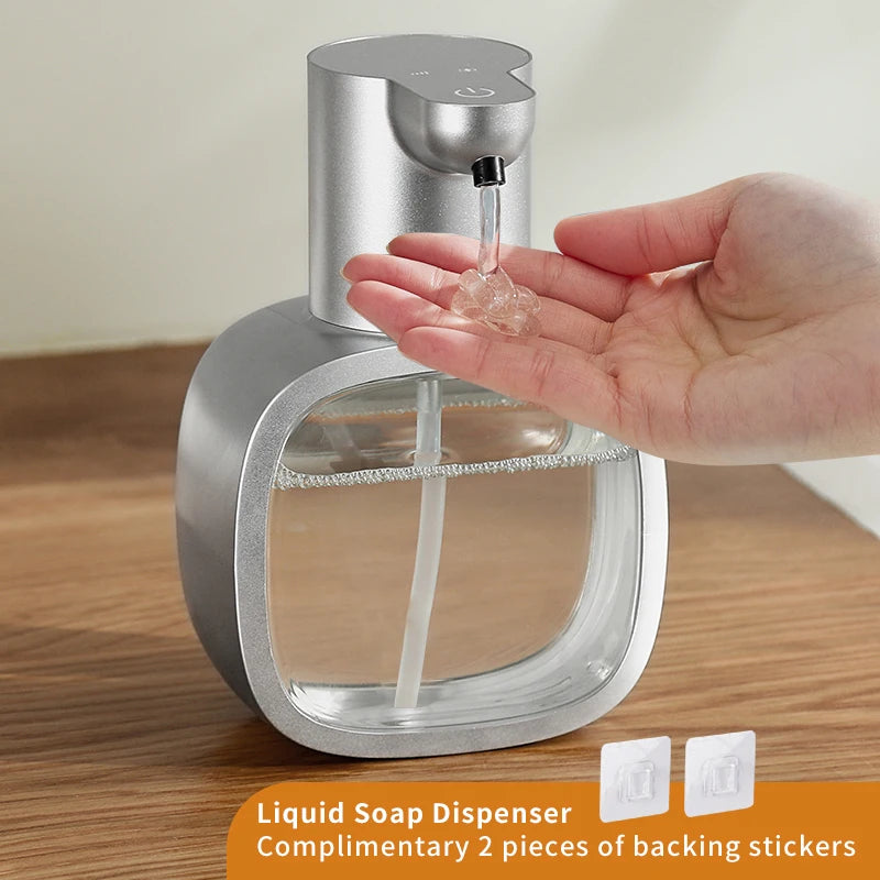 New Wall Mounted Automatic Soap Dispenser Foam Smart Hand Washing Machine 500ml Liquid Rechargeable Bathroom Induction Sensor