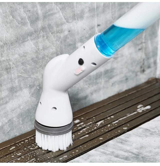 Zqoxinnova 7-in-1 Cordless Electric Spin Scrubber – Multipurpose Cleaning Brush for Kitchen &amp; Bathroom