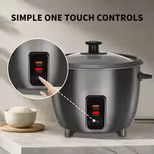 Mini Multifunctional Rice Cooker – Stainless Steel Chassis with Even Heating
