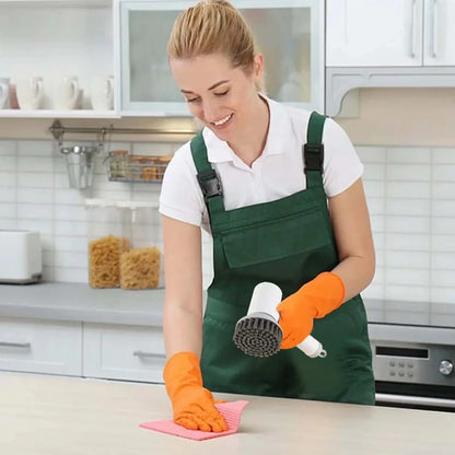 INCOLDS Rechargeable Electric Spin Scrubber – IPX7 Waterproof Cordless Cleaning Brush with 3 Brush Heads