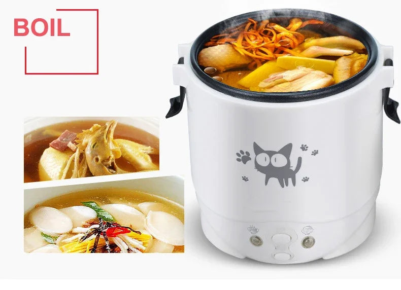 Electric Mini Rice Cooker Portable MultiCooker Household Rice Cookers