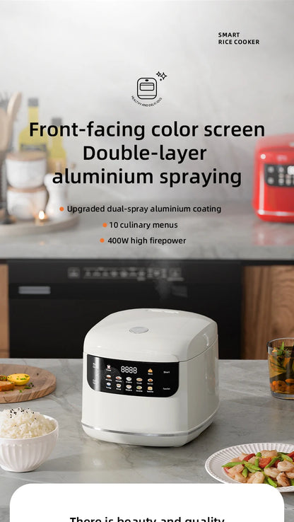 Electric Rice Cooker Smart 2L Automatic Multifunction Rice Cooking Machine Non-stick Liner for Food Warmer Household Rice Cooke