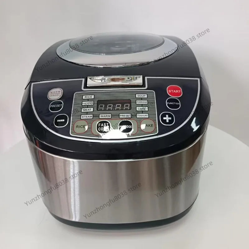 Electric Rice Cooker 5L Timing Reservation Food Heating Pressure Cooking Steamer 2-8 People Soup Stew Pot Cake 24H