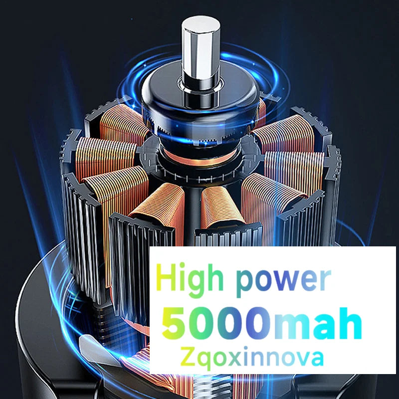 Zqoxinnova 7-in-1 Cordless Electric Spin Scrubber – Multipurpose Cleaning Brush for Kitchen &amp; Bathroom